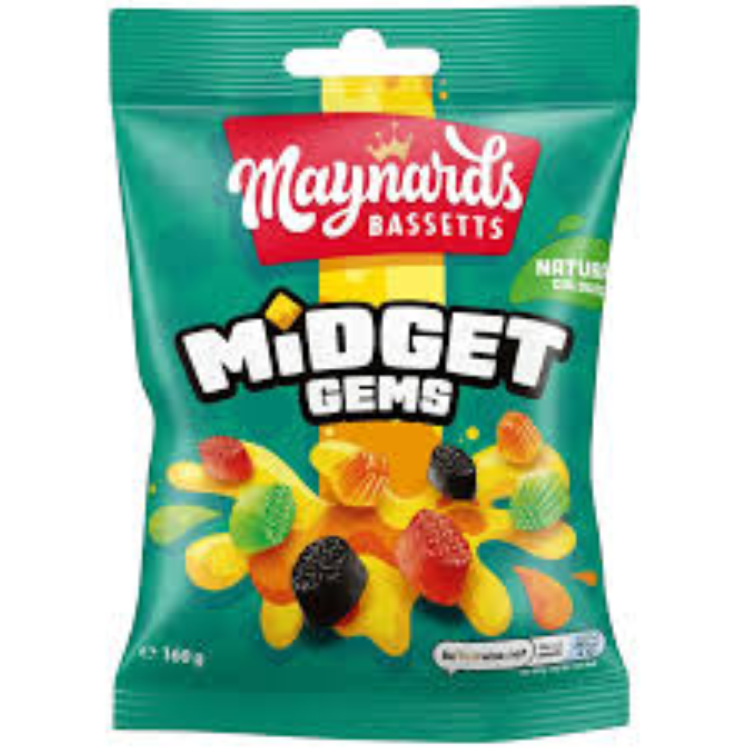 MAYNARDS BASSETTS MINI GEMS 160G